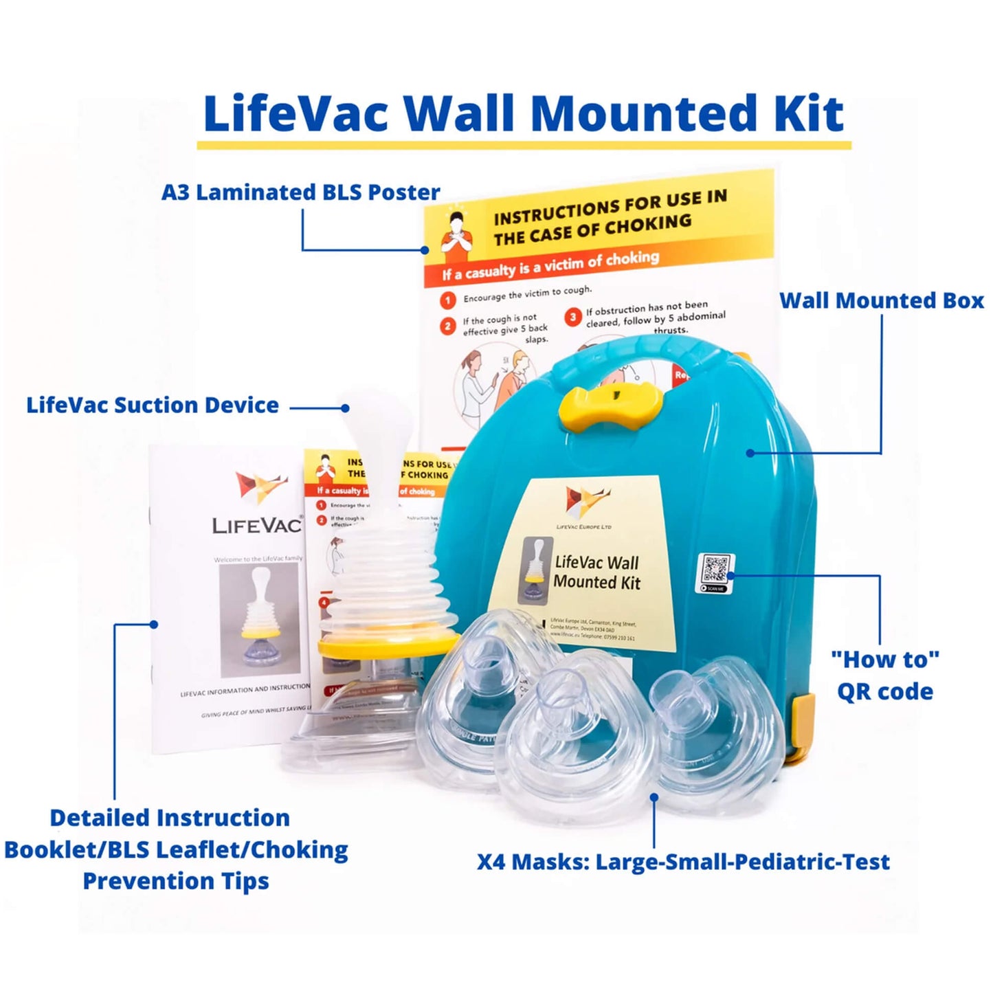 LifeVac - Estuche de montaje para pared